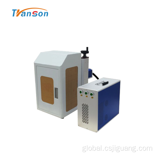50W Fiber Laser Marking Machine 20W Mini Enclosed Fiber Marking Machine With Cover Supplier